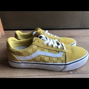 Vans Yellow suede Old Skool